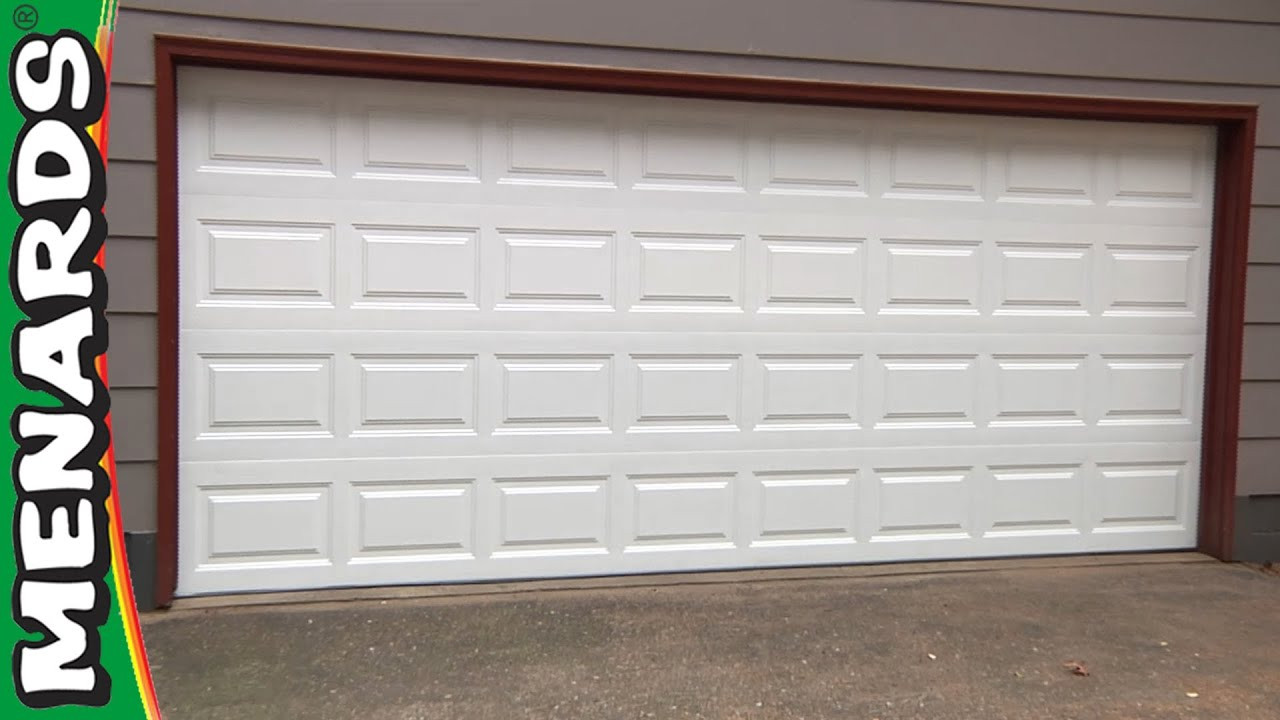 8 Ft Garage Doors
 Garage Door How To Install Menards