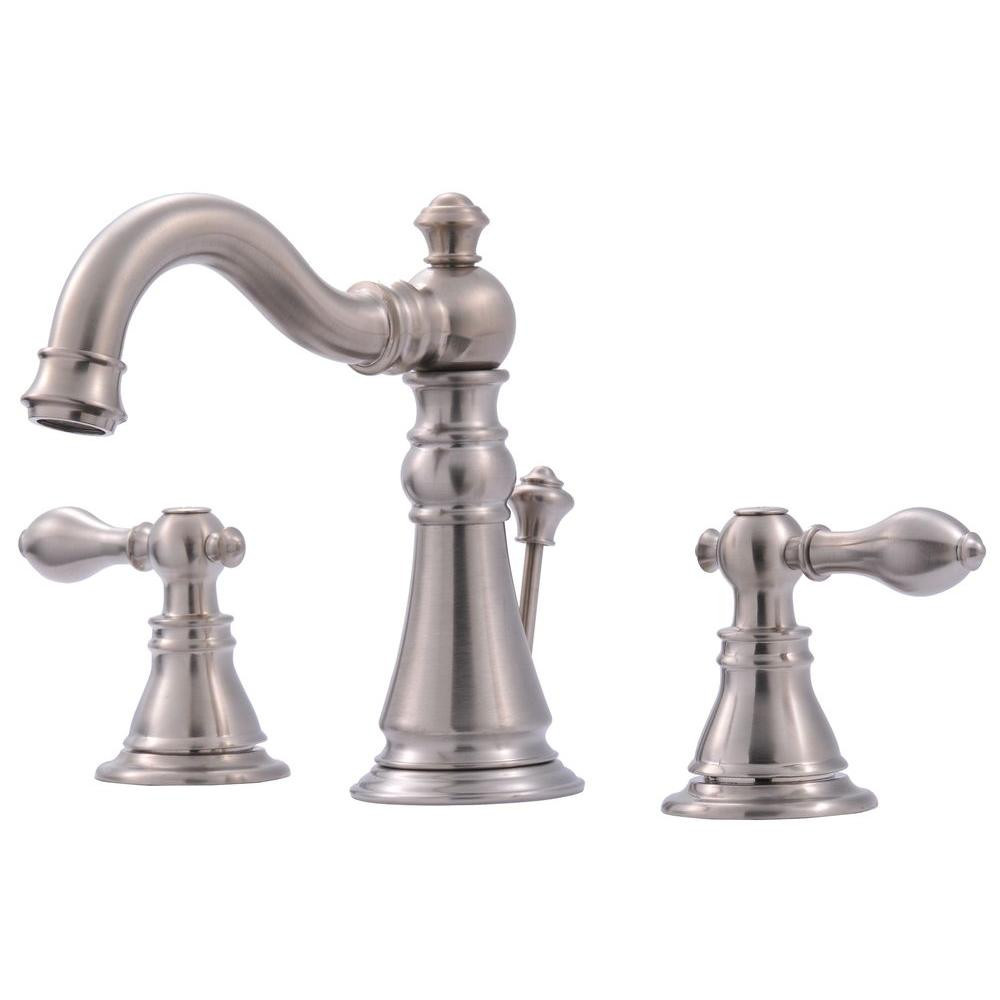8 Widespread Bathroom Faucets
 Ultra Faucets Signature Collection 8 in Widespread 2