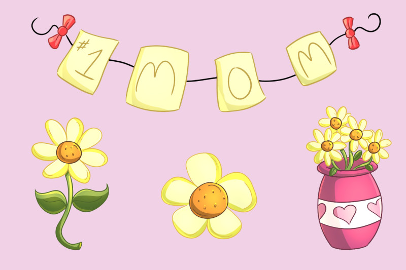 A Good Mother's Day Gift
 Mothers Day Clip Art Collection By Keepin It Kawaii