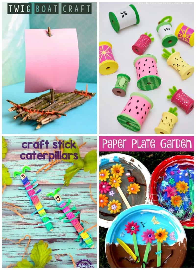 Arts And Craft For Summer Camp
 Summer Camp Crafts for Kids 30 ideas for a fun camp