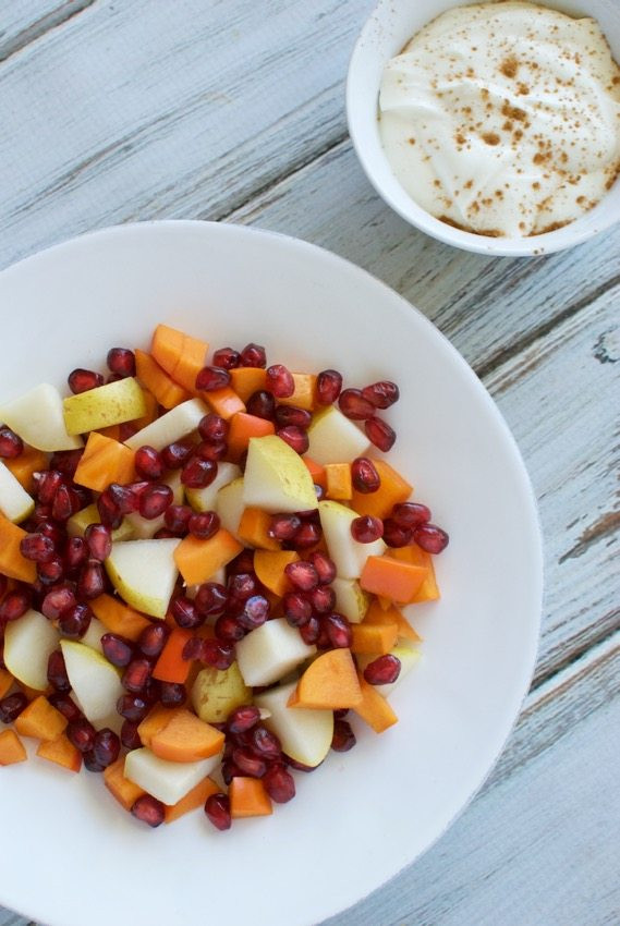 Autumn Fruit Salad Recipe
 Fall Fruit Salad with Cinnamon Maple Yogurt Eating Made Easy