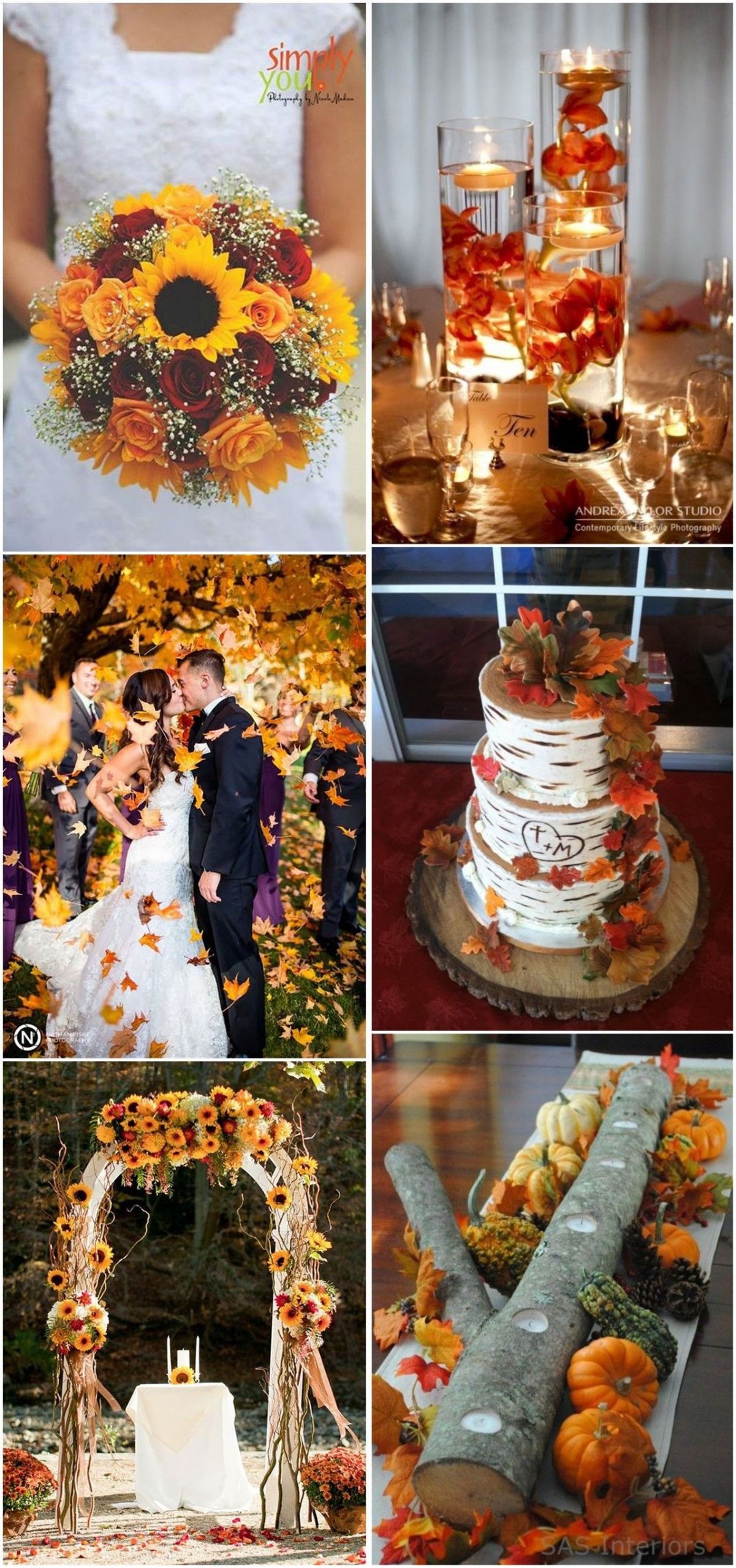 Autumn Wedding Decor
 23 Best Fall Wedding Ideas in 2019