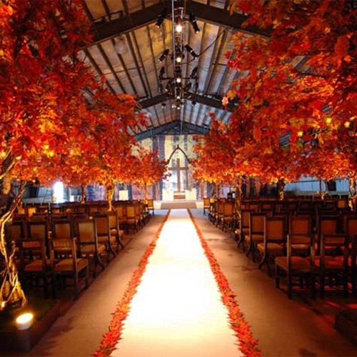 Autumn Wedding Decor
 Memorable Wedding Nature Inspired Fall Wedding Decors