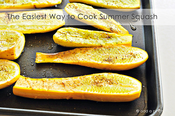 Baked Summer Squash Recipe
 Oven Roasted Squash Recipe
