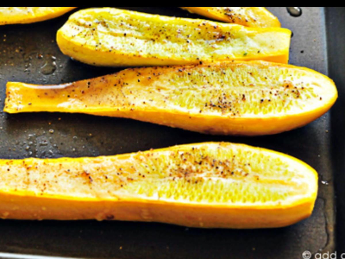 Baked Summer Squash Recipe
 Oven Baked Summer Squash Recipe and Nutrition Eat This Much