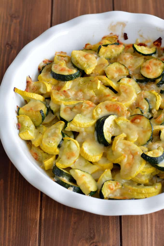 Baked Summer Squash Recipe
 Baked Summer Squash with Gruyere