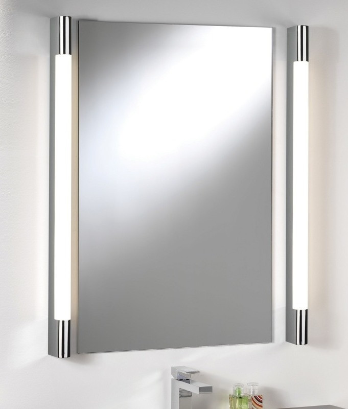 Bathroom Mirror Side Lights
 Over Mirror Light Half Round