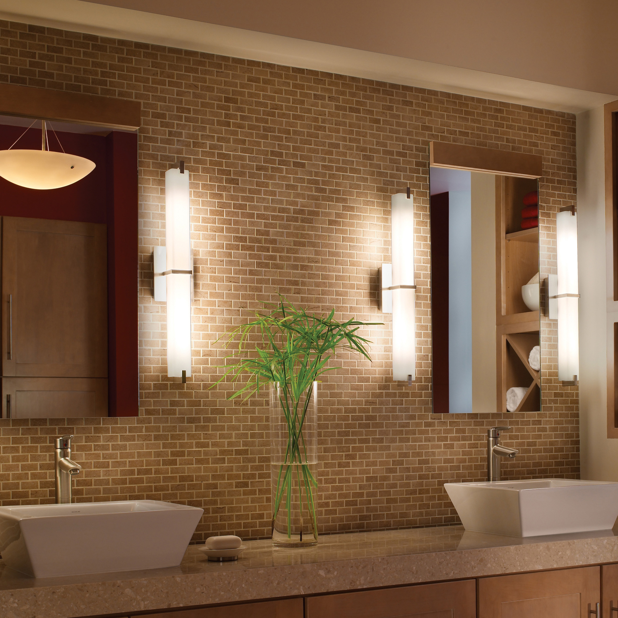 Bathroom Mirror Side Lights
 Lumens Highlights Favorites for Modern Bath Lighting