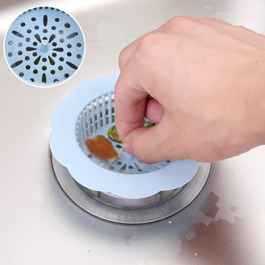 Bathroom Sink Drain Cover
 Bath Sink Strainer Shower Drain Cover Trap Basin Filter