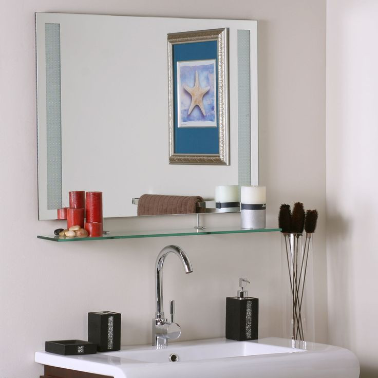Bathroom Vanity Mirror With Shelf
 26 best bathroom mirror with shelf images on Pinterest