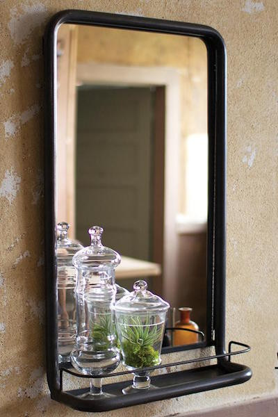 Bathroom Vanity Mirror With Shelf
 Wall Mirror With Shelf Look 4 Less and Steals and Deals