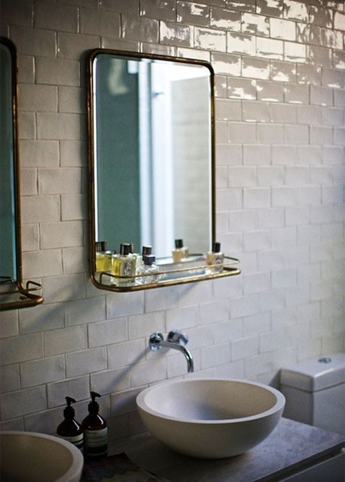 Bathroom Vanity Mirror With Shelf
 Design Sleuth 5 Bathroom Mirrors with Shelves Remodelista