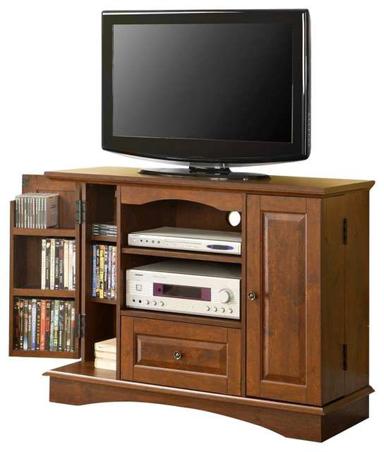 Bedroom Media Cabinet
 Walker Edison 42 Inch Bedroom TV Console with Media