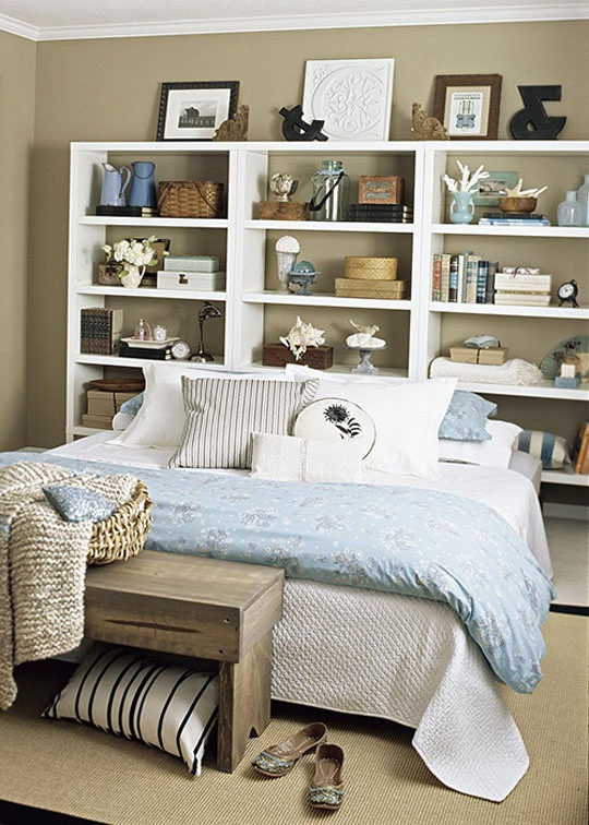 Bedroom Storage Shelves
 57 Smart Bedroom Storage Ideas DigsDigs