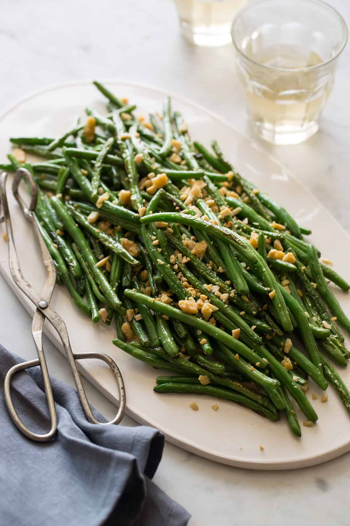 Best Green Bean Recipe For Thanksgiving
 Lightly Roasted Green Beans Side dish recipe
