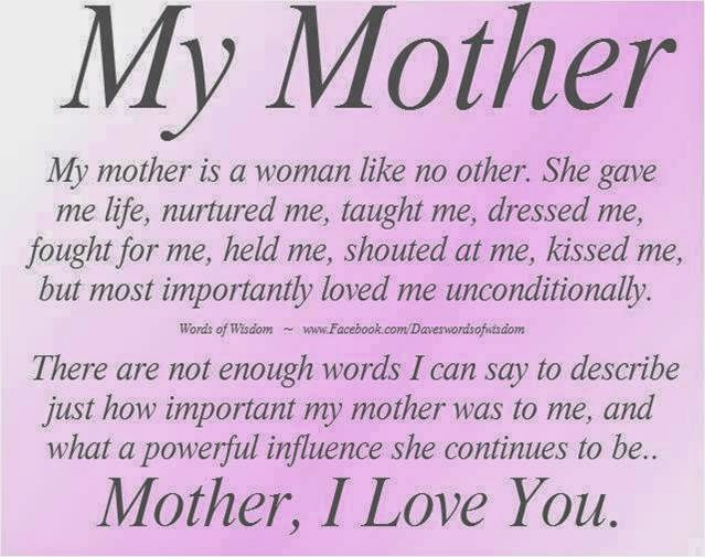 Best Mothers Day Quotes From Son
 Best Short inspiring mother quotes from son daughter for