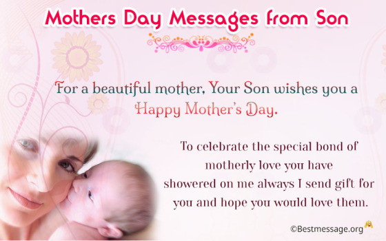 Best Mothers Day Quotes From Son
 Happy Mothers Day Wishes 2016 and Quotes