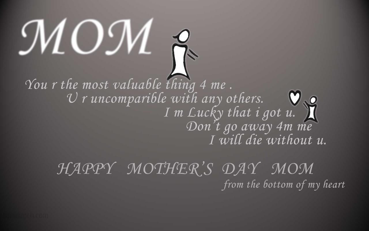 Best Mothers Day Quotes From Son
 Best Mothers day wishes images with quotes and wallpapers