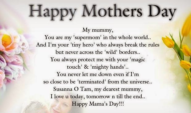 Best Mothers Day Quotes From Son
 Happy Mothers Day Quotes Sayings Messages From Daughter