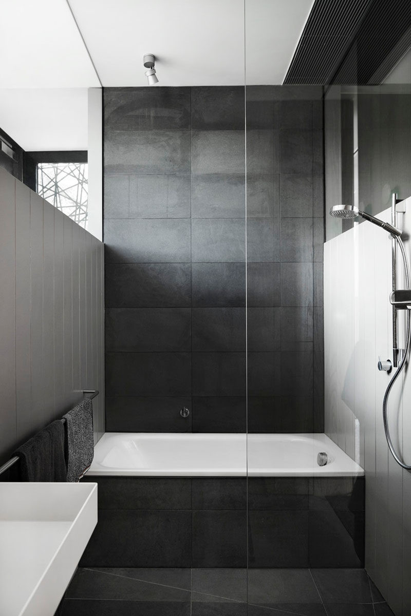 Black Bathroom Tile Ideas
 Bathroom Tile Idea Use Tiles The Floor And