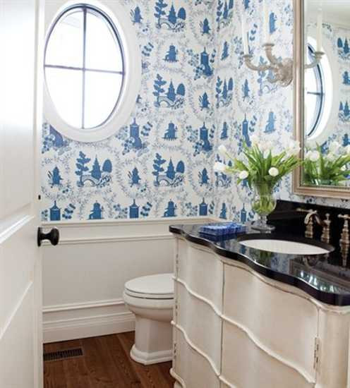 Blue Bathroom Wallpaper
 [48 ] Blue Bathroom Wallpaper on WallpaperSafari