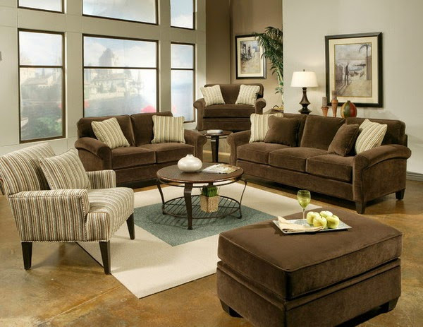 Brown Couches Living Room Ideas
 Bring natural colors in your home