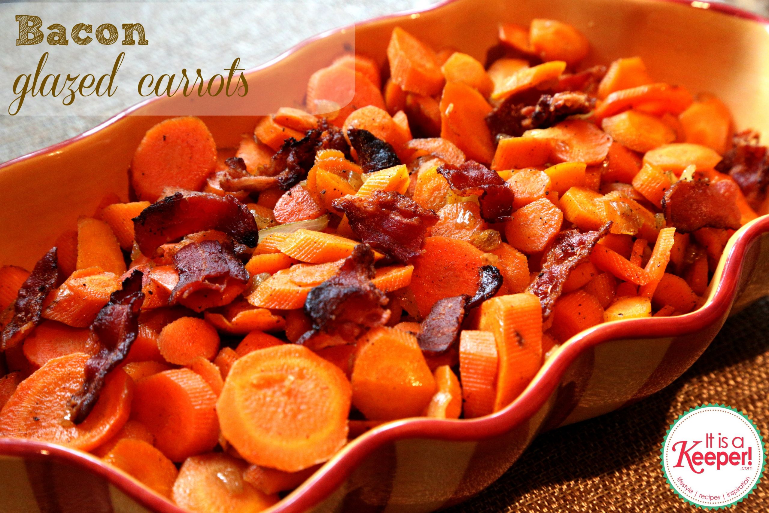 Carrots Recipe Thanksgiving
 Bacon Glazed Carrots