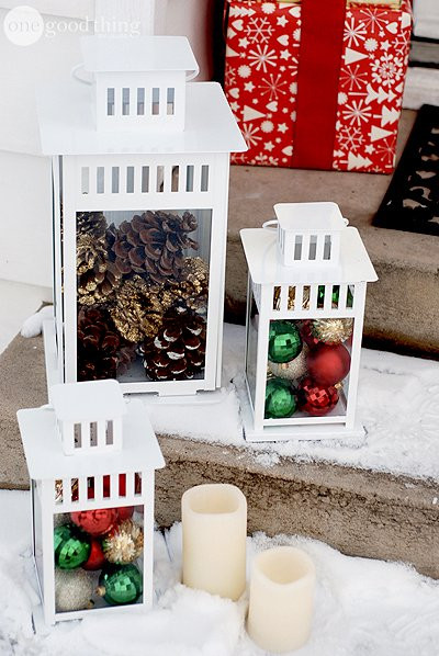 Cheap Christmas Decoration Ideas
 50 Cheap & Easy DIY Outdoor Christmas Decorations