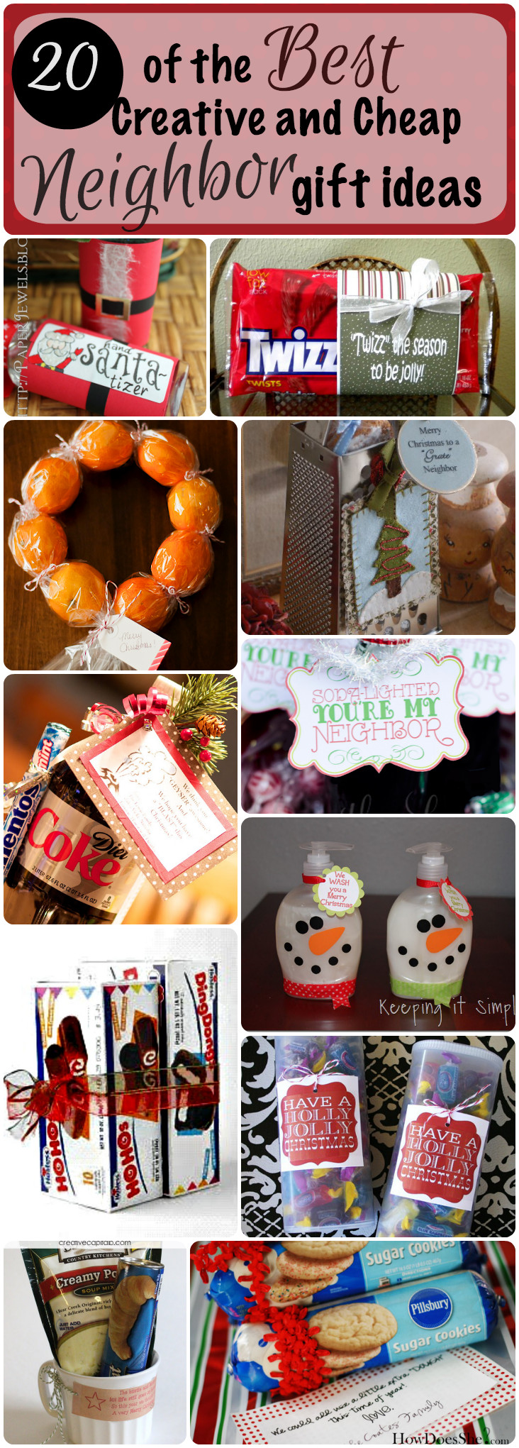 Cheap Gifts For Christmas
 20 of the Best Creative and Cheap Neighbor Gifts for Christmas