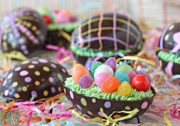 Chocolate Easter Egg Recipe
 Brownie Filled Chocolate Easter Eggs