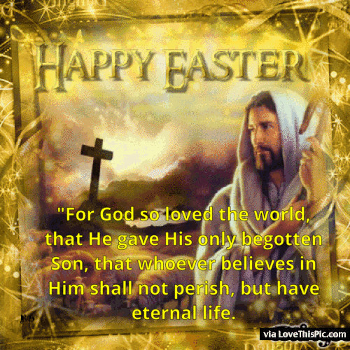 Christian Easter Quotes
 Happy Easter Religious Gif Quote s and