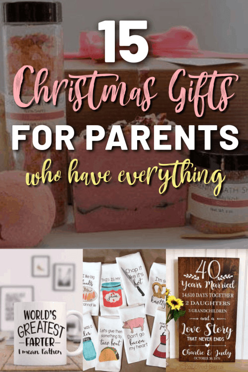 Christmas Gift For Mum Who Has Everything
 15 Christmas Gift Ideas For Parents Who Have Everything