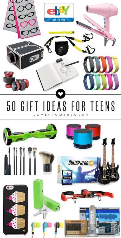 Christmas Gift Ideas For Teens
 50 Gift Ideas For Teens