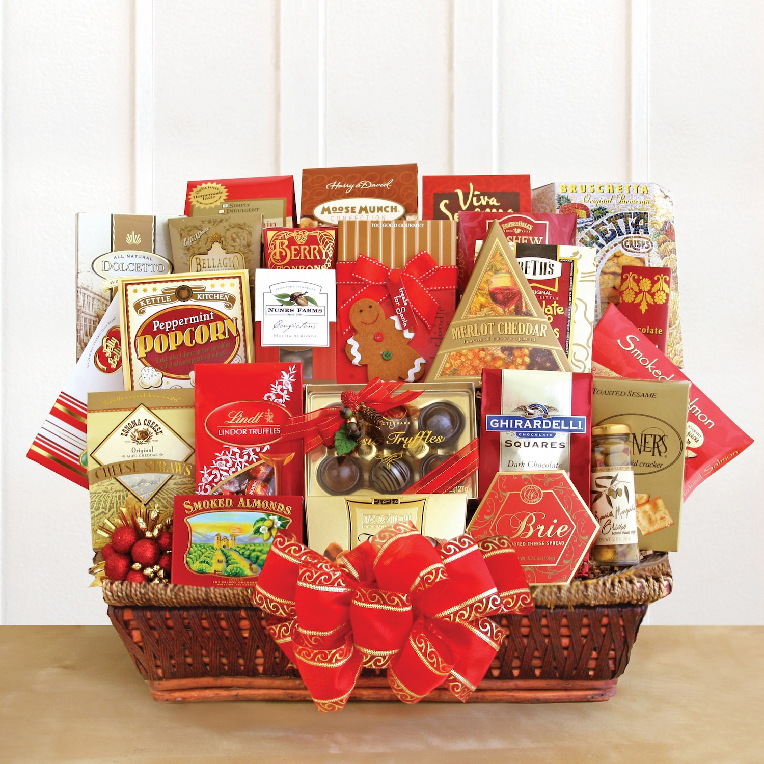 Christmas Gift Packages
 Holiday Party Gift Basket Christmas Gift Baskets Holiday