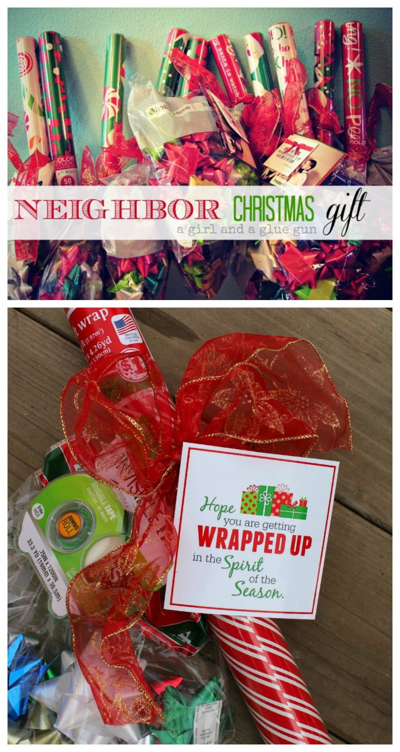 Christmas Gifts For Neighbors
 wrap it up an easy and inexpensive neighbor t A girl