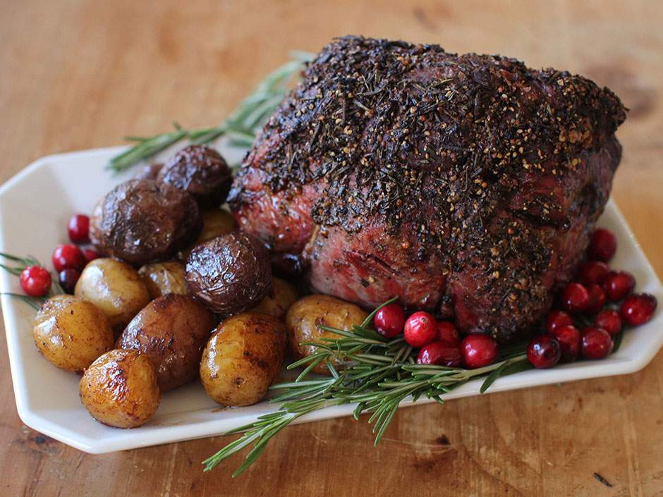 Christmas Roast Beef Recipe
 Christmas dinner Recipe for rosemary pepper roast beef