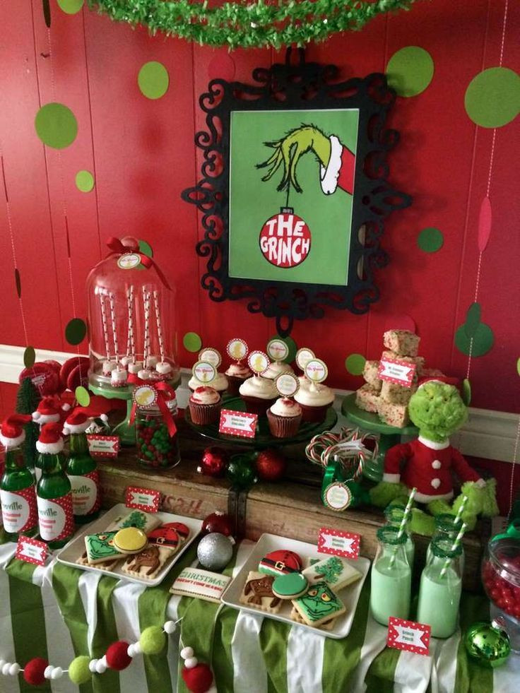 Christmas Theme Party Ideas
 The Grinch Christmas Holiday Party Ideas