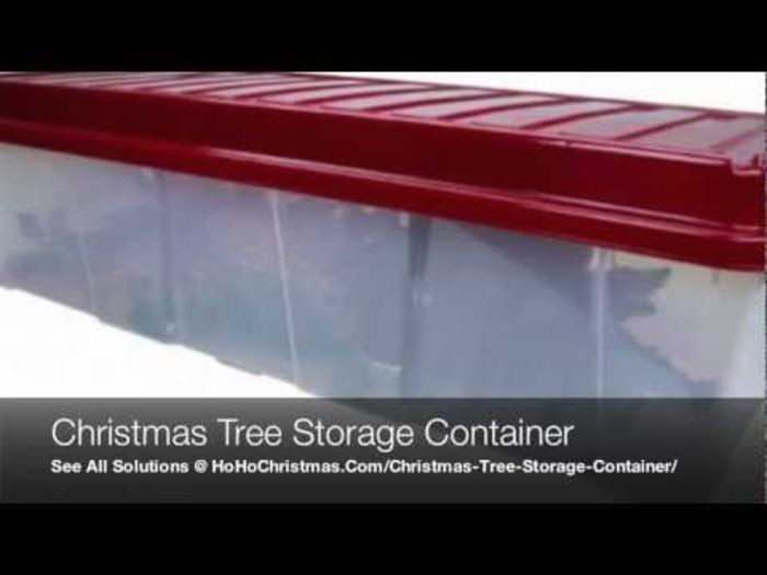 Christmas Tree Storage Container
 Artificial Christmas Tree Storage Box