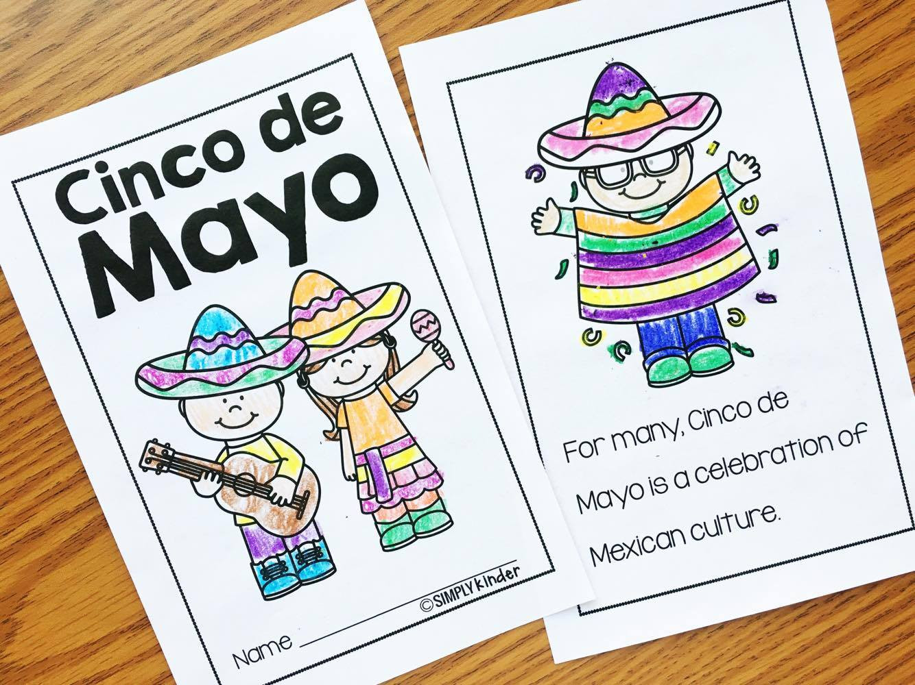 Cinco De Mayo Activities For Kindergarten
 Cinco de Mayo Videos for Kids Simply Kinder