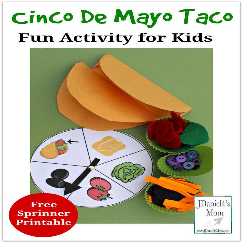 Cinco De Mayo Activities For Kindergarten
 Cinco De Mayo Taco Fun Game for Kids