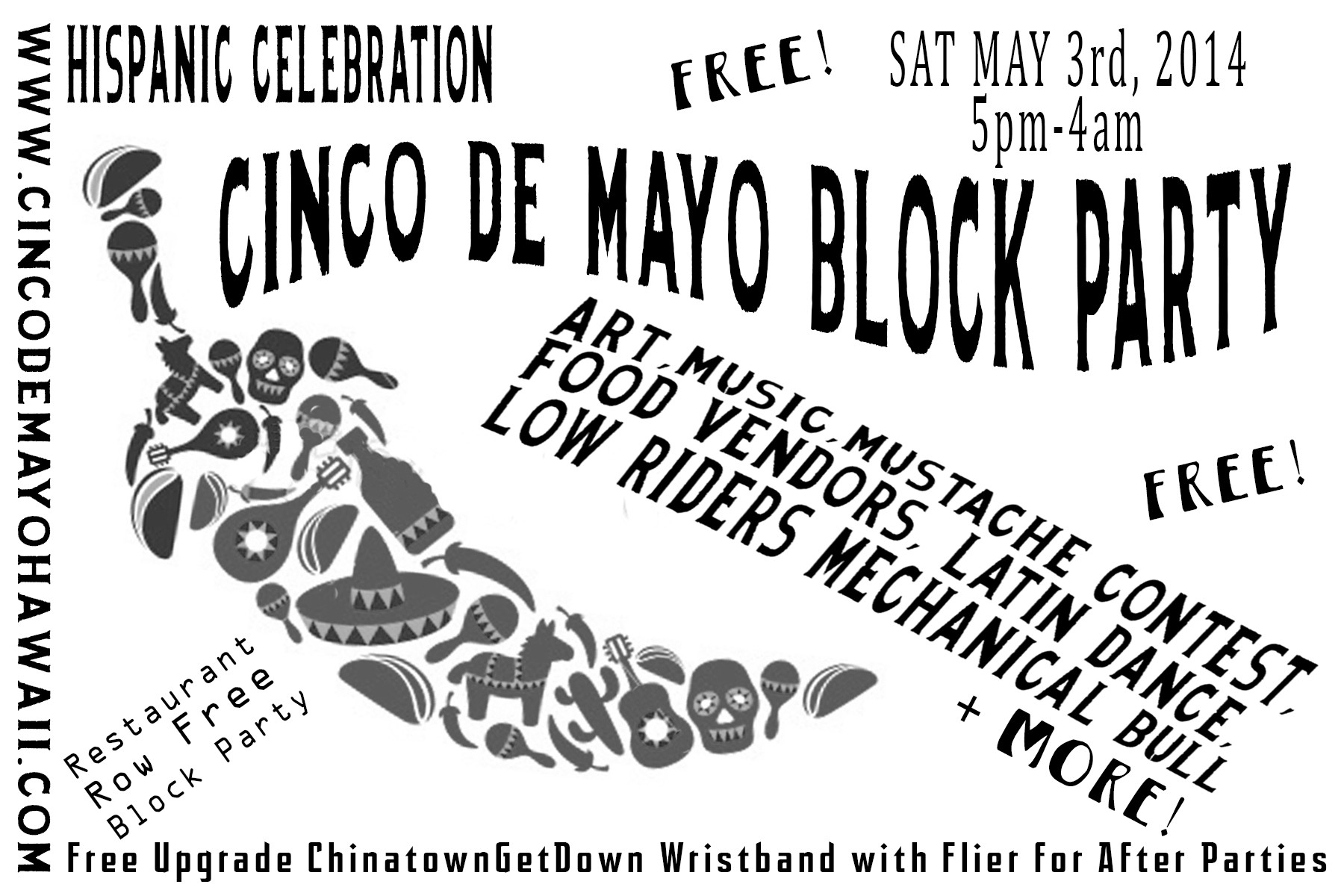 Cinco De Mayo Block Party
 Buy Tickets to Cinco De Mayo Block Party 5pm in Honolulu