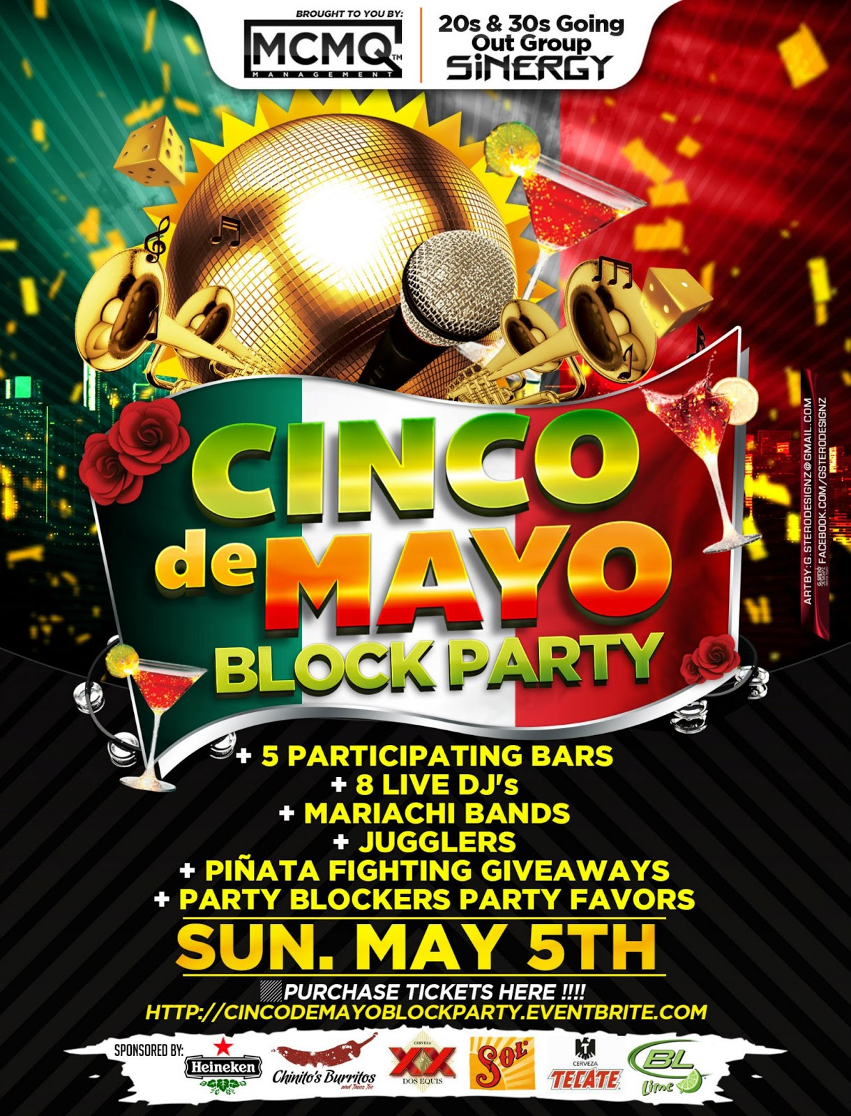 Cinco De Mayo Block Party
 Clarendon Nights Clarendon Cinco de Mayo block party
