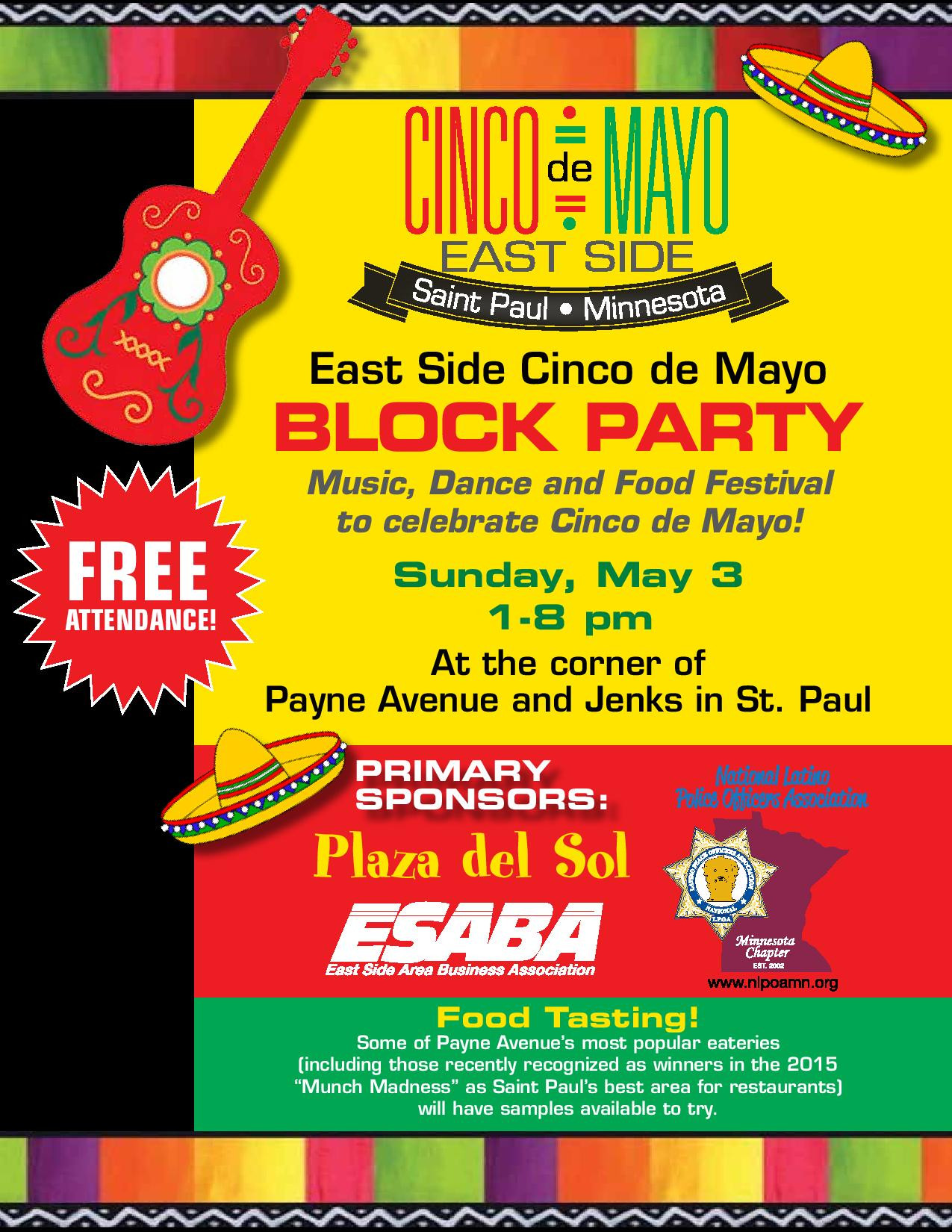 Cinco De Mayo Block Party
 East Side Cinco de Mayo Block Party Dayton s Bluff munity