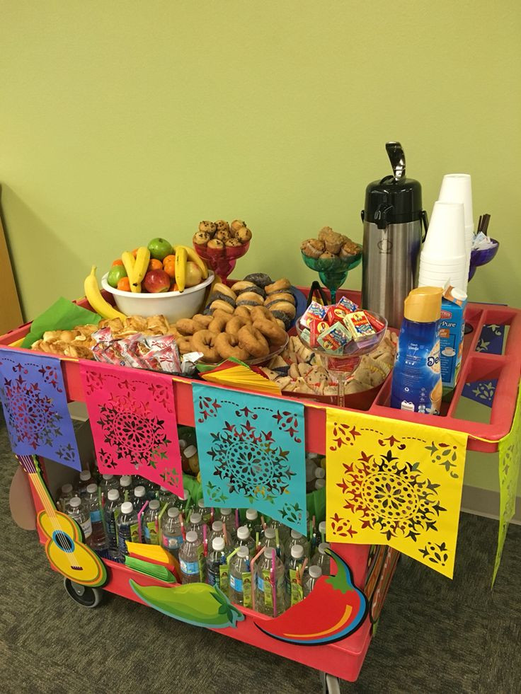 Cinco De Mayo Gift Ideas
 Cinco De Mayo snack cart pushed door to door for teachers