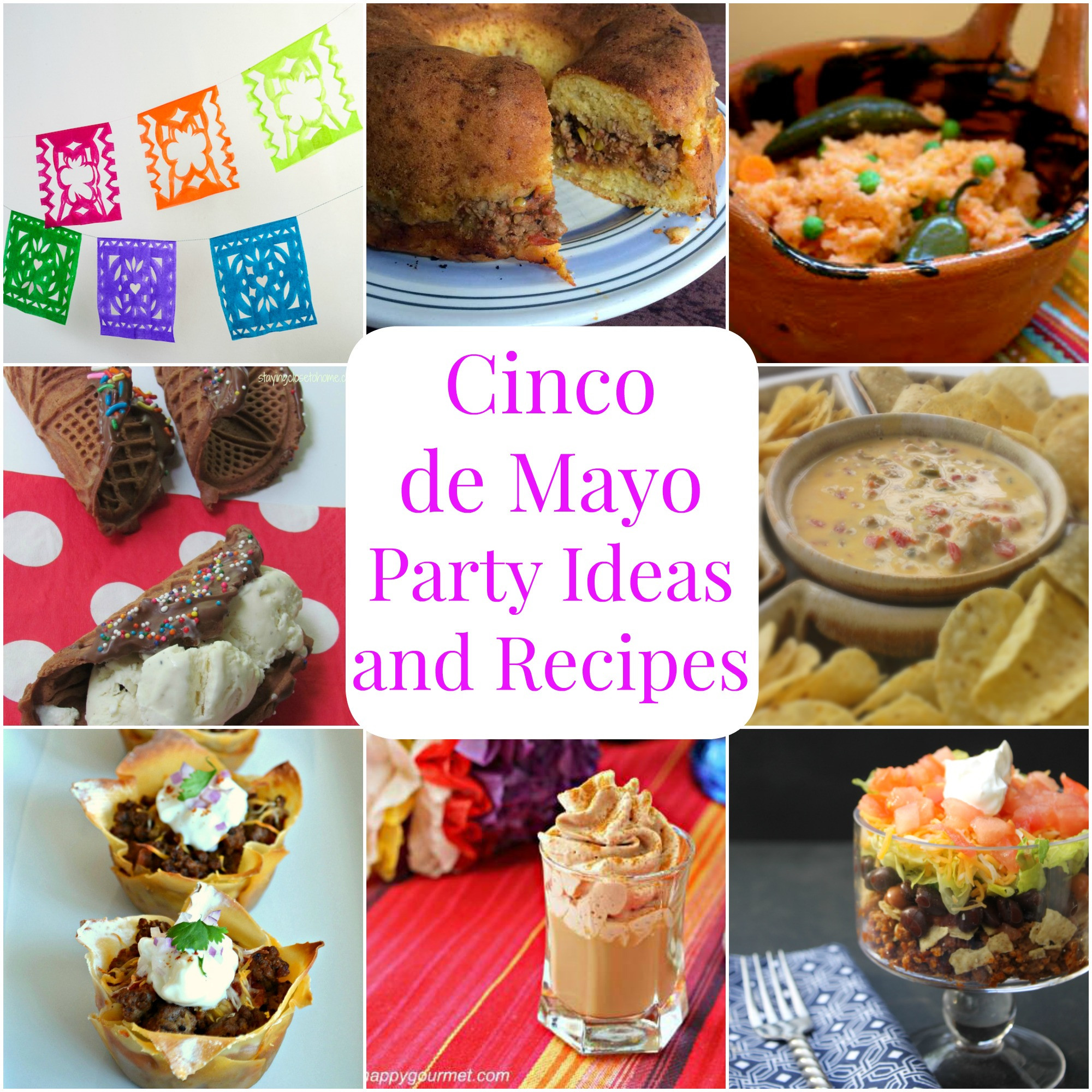 Cinco De Mayo Party Menu
 Cinco de Mayo Party Ideas and Recipes Michelle s Party