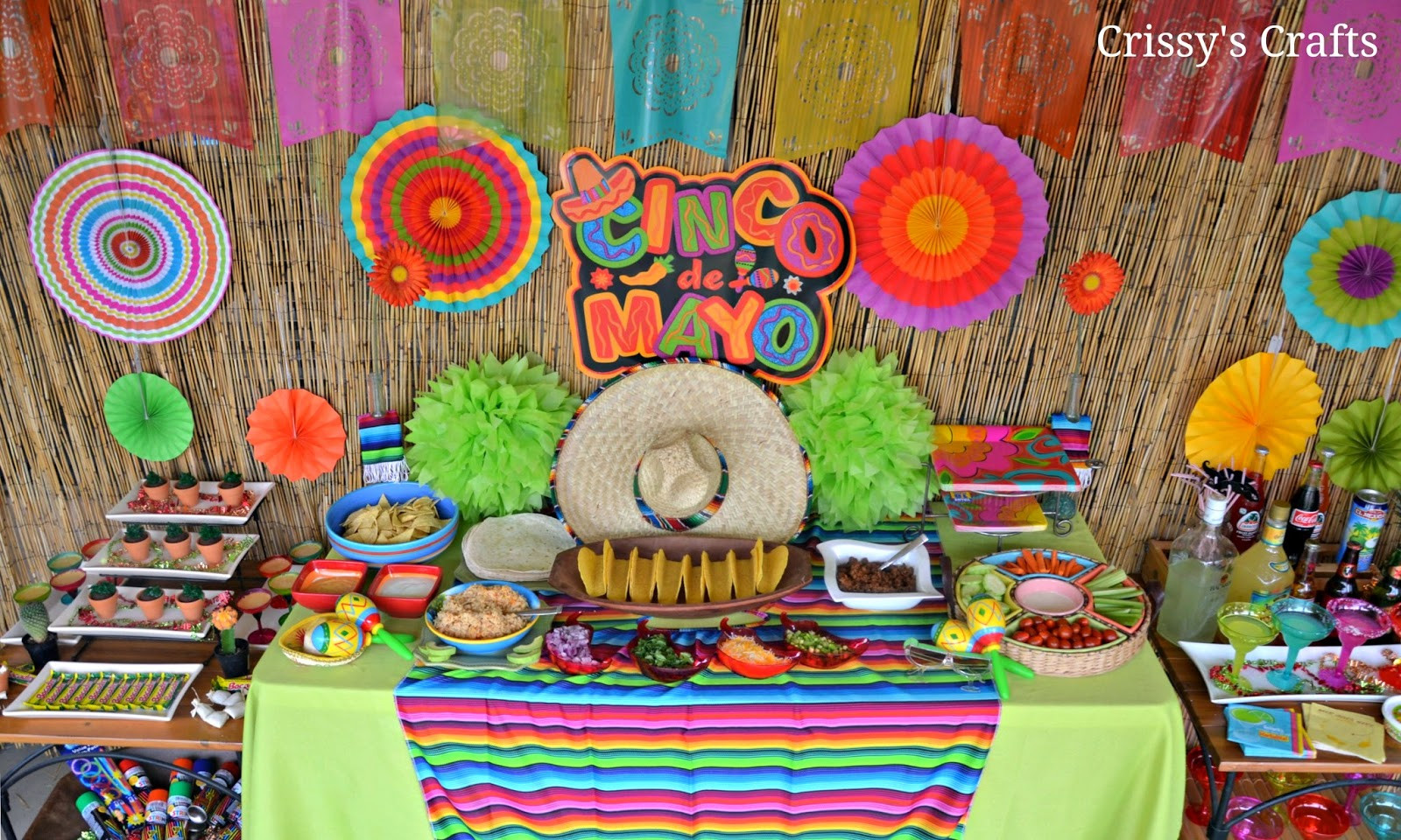 Cinco De Mayo Party Supply
 Crissy s Crafts April 2014