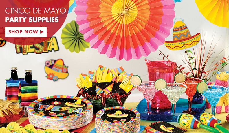 Cinco De Mayo Party Supply
 Birthday Theme & Seasonal Party Goods Party City