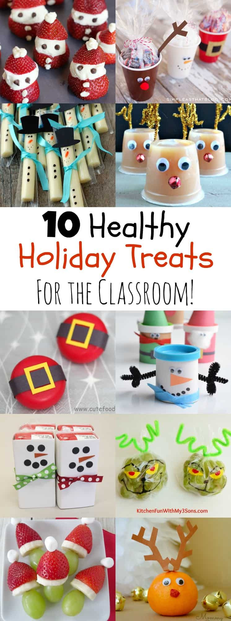 Classroom Christmas Party Ideas
 10 Healthy Holiday Treats for the Classroom MOMables