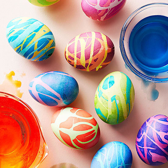 Color Easter Eggs Ideas
 Dyed Easter Eggs Recipe — Dishmaps