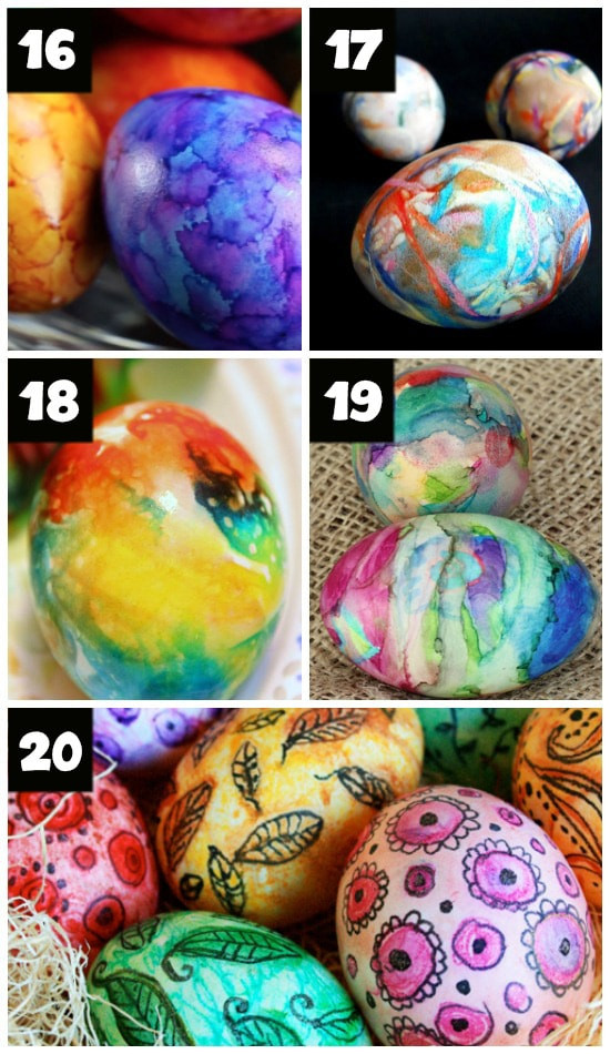 Color Easter Eggs Ideas
 101 Easter Egg Decorating Ideas The Dating Divas